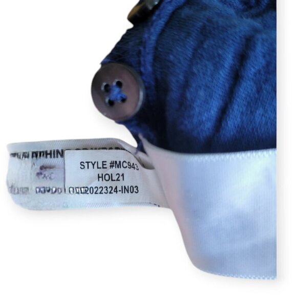 Madewell l/s royal blue 100% cotton jumpsuit pantsuit boilersuit office size 2 - Picture 6 of 9